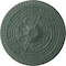 Ekena Millwork Naple Ceiling Medallion (Fits Canopies up to 3 3/8"), Hand-Painted Cloud Burst, 37 1/2"OD x 3 3/8"P CM37NACBF - alternate 1